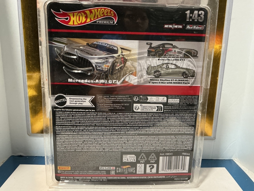 HOTWHEELS 1:43 MERCEDES-AMG GT3 image