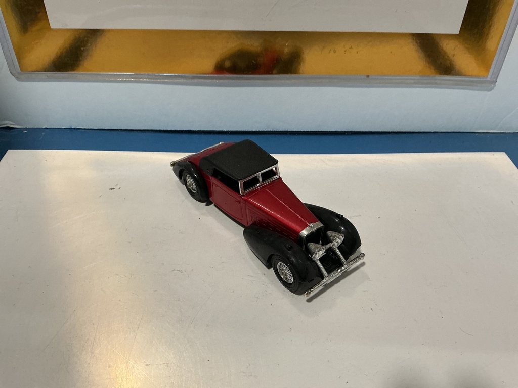 MODELS OF YESTERYEAR 1:43 MADE IN ENGLAND HISPANO-SUIZA image