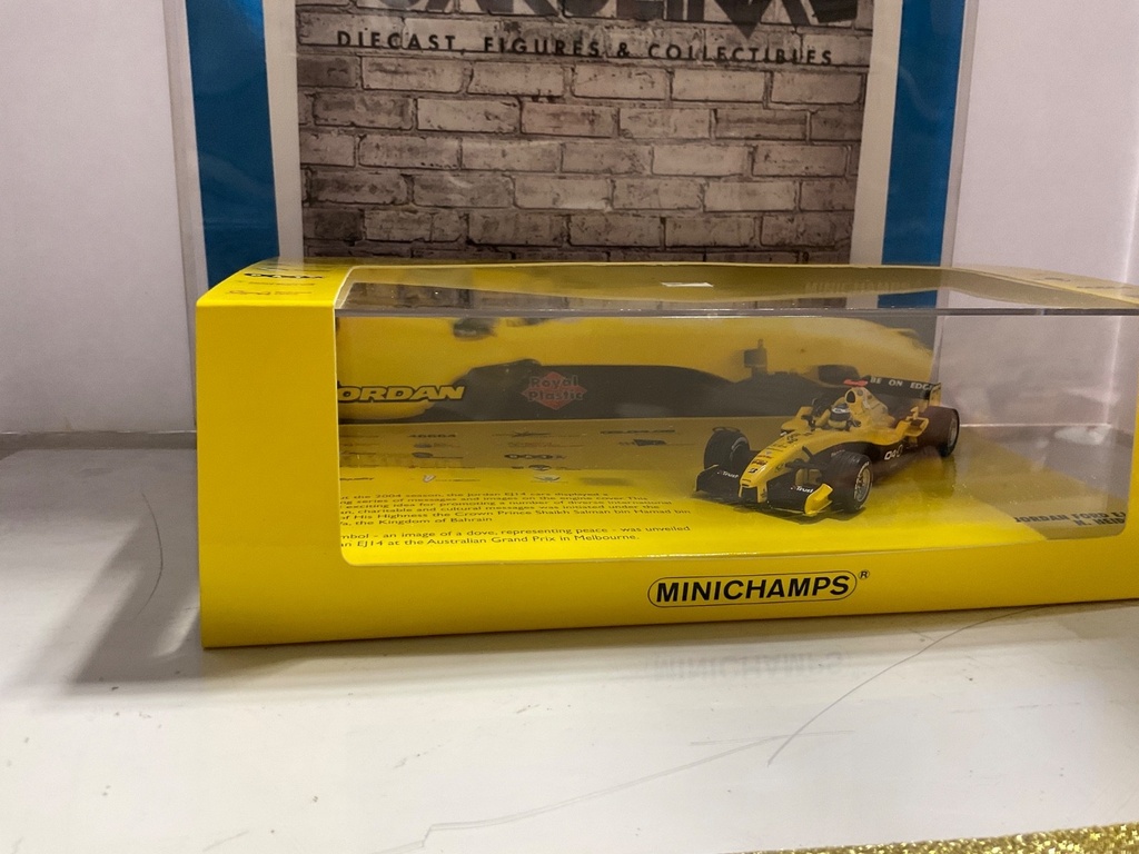 1:43 MINICHAMPS JORDAN FORD EJ14 N. HEIDFIELD image