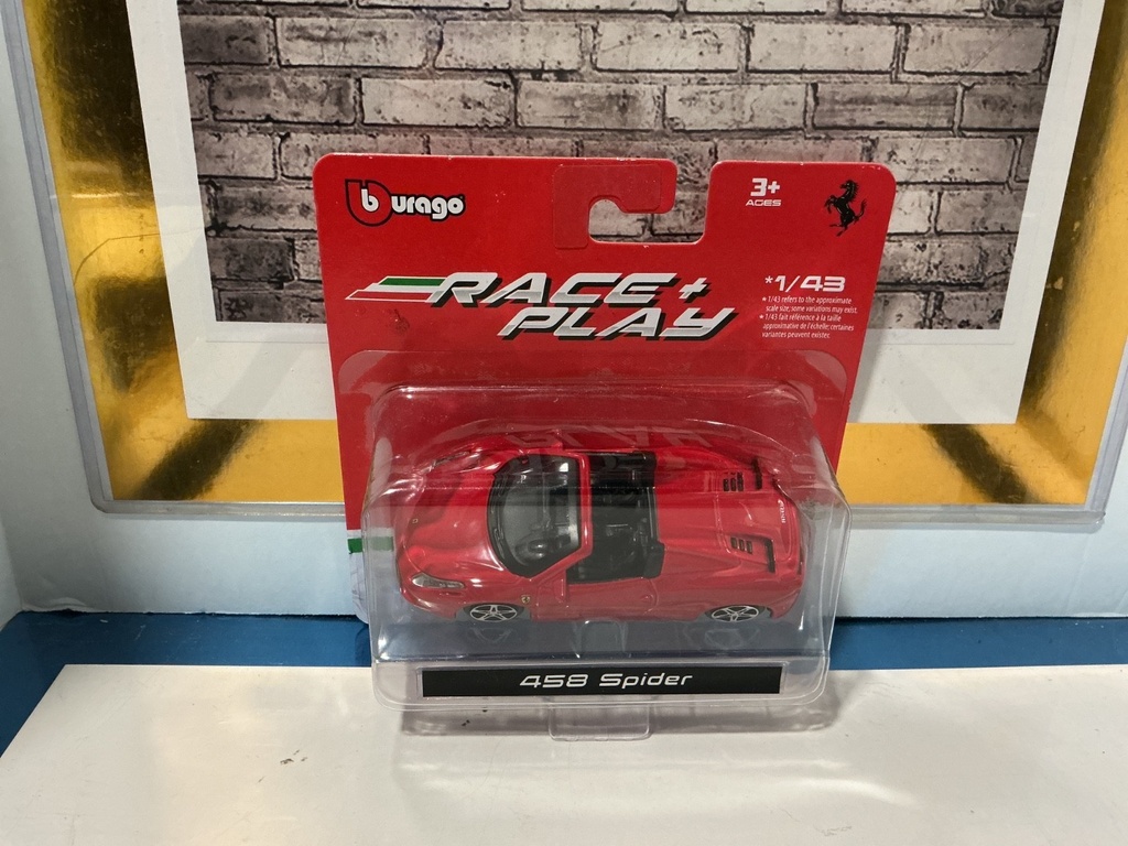 BURAGO 1:43 458 SPIDER image