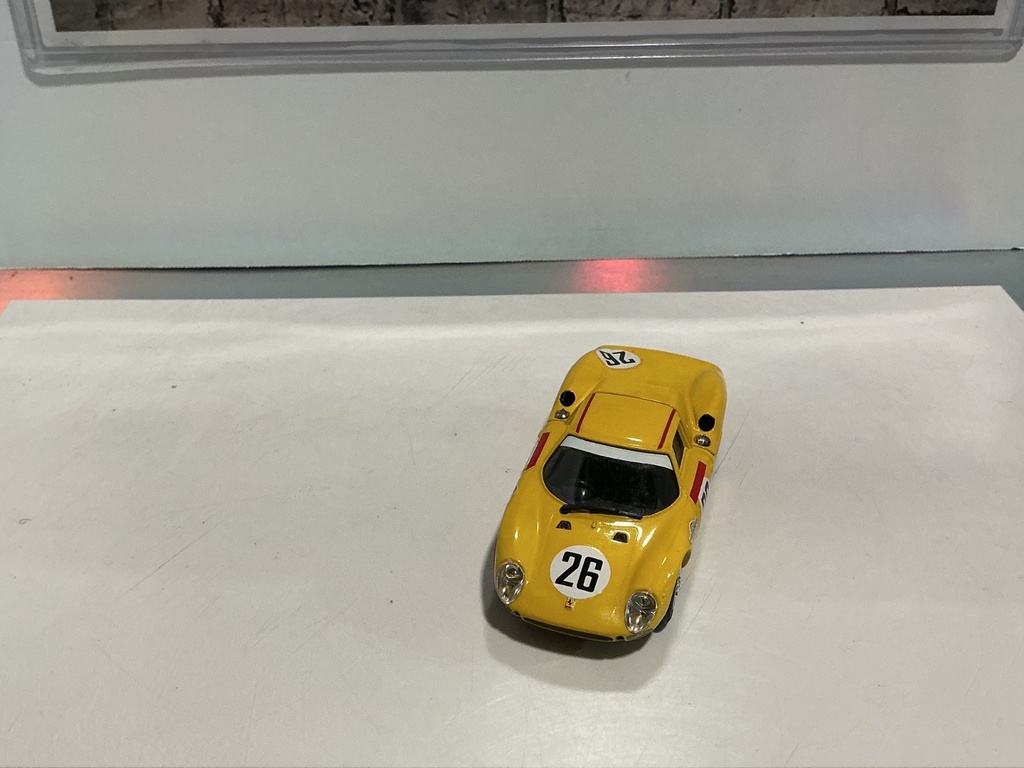 MODEL BOX 1:43 MADE IN ITALY YELLOW ON RED #26 image