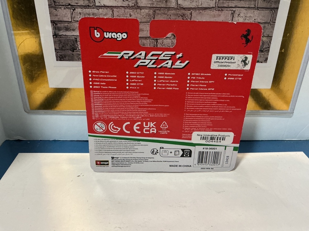 BURAGO 1:43 FERRARI CALIFORNIA CONVERTIBLE image