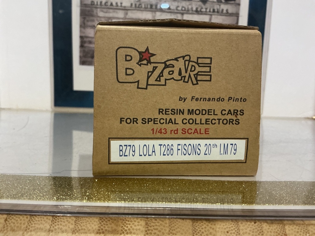 1:43 BIZARRE by PINTO BZ79 LOLA T286 FISONS 20TH LM79 image