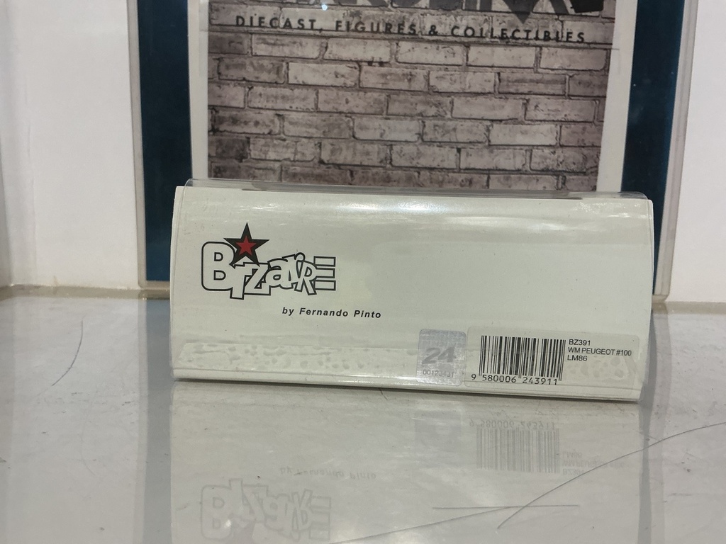 1:43 BIZARRE by SPARK WM PEUGEOT #100 LM86 12th image