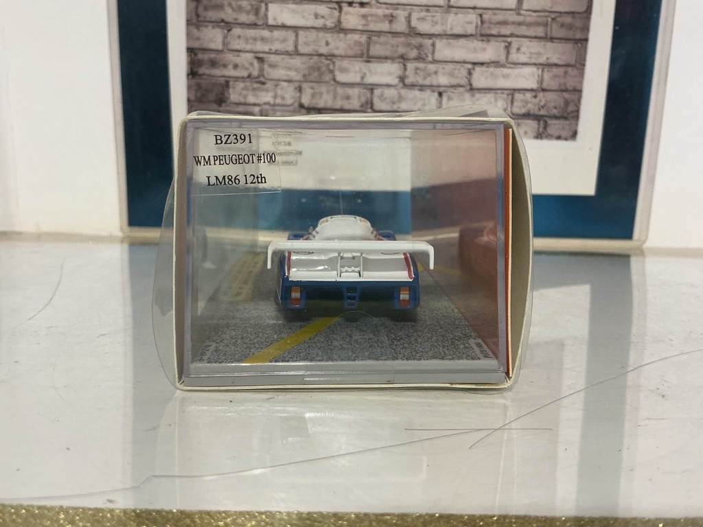 1:43 BIZARRE by SPARK WM PEUGEOT #100 LM86 12th image