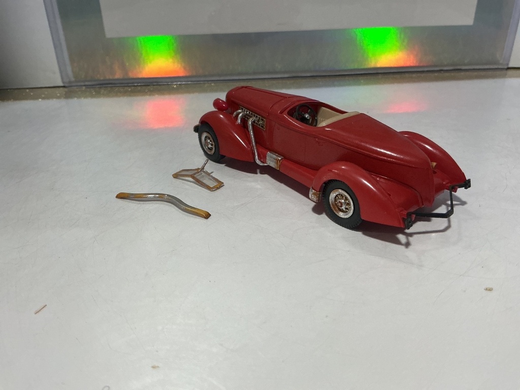 1:43 - RENWAL - Vintage 1978 Hot Wheels Auburn 852  [BROKEN/MISSING PARTS] image