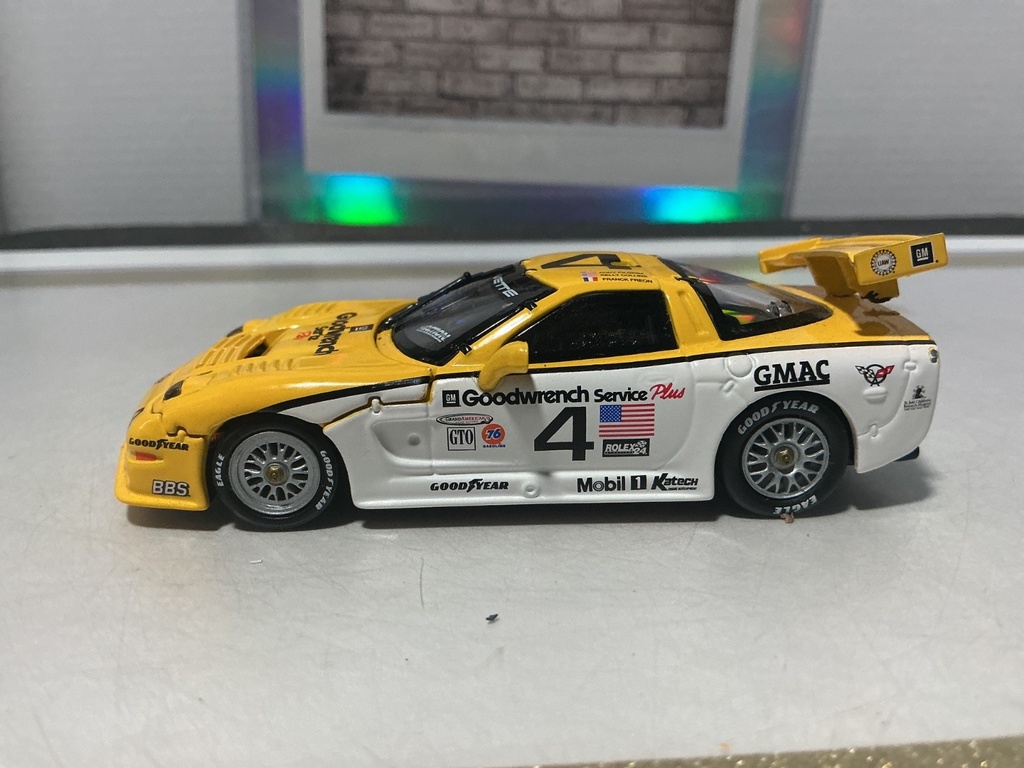 1:43 ACTION RACING - CORVETTE GOODWRENCH SERVICE #4 [MISSING MIRROR] image