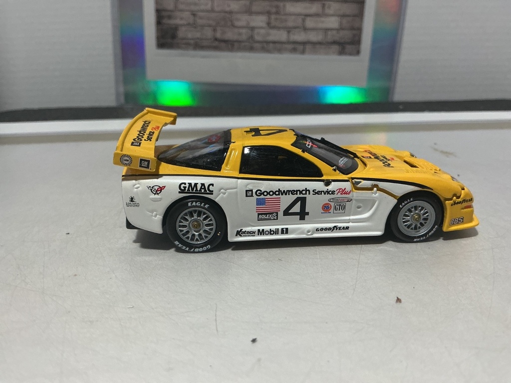 1:43 ACTION RACING - CORVETTE GOODWRENCH SERVICE #4 [MISSING MIRROR] image
