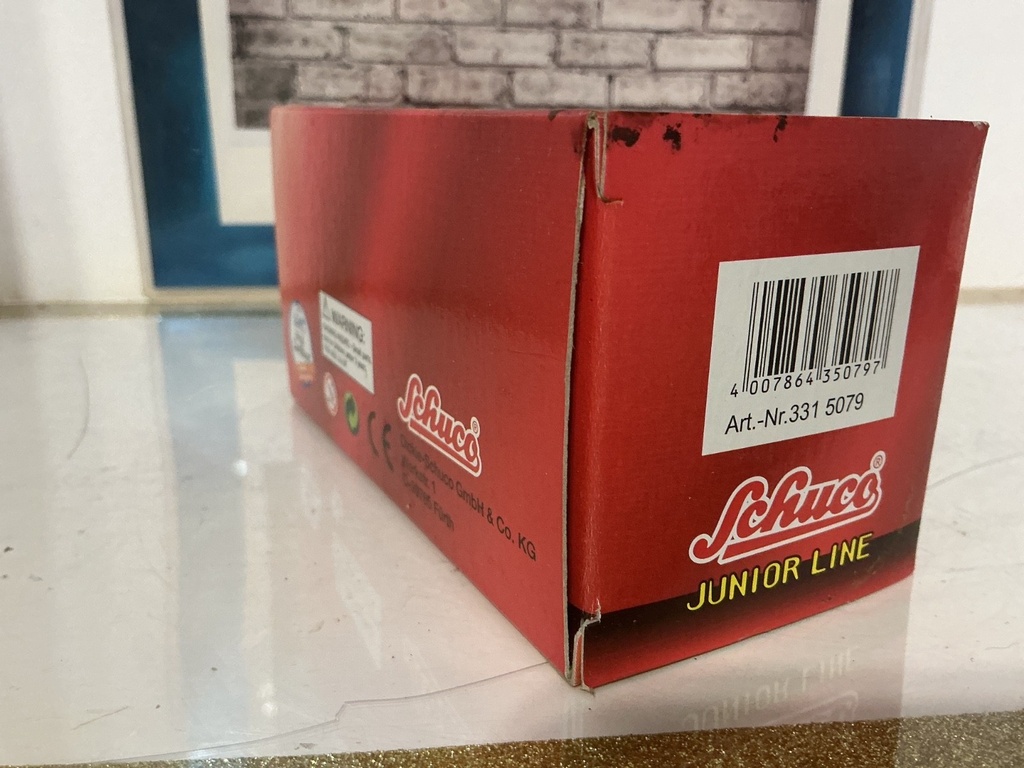 1:43 SCHUCO JUNIOR LINE PORSHE # 61 TSW BOX IMPERFECT image