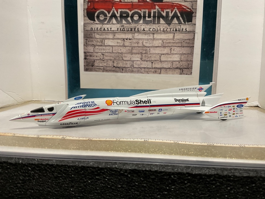 1/43 CRAIG BREEDLOVE’S SPIRIT OF AMERICA WORLD SPEED RECORD TEAM  {NO BOX} image