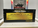 1:18 ERTL 1971 PLYMOUTH GTX 440 YELLOW ON BLACK [DOOR DAMAGED] image