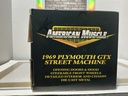 1:18 ERTL 1969 PLYMOUTH GTX STREET MACHINE BRONZE / BLACK image