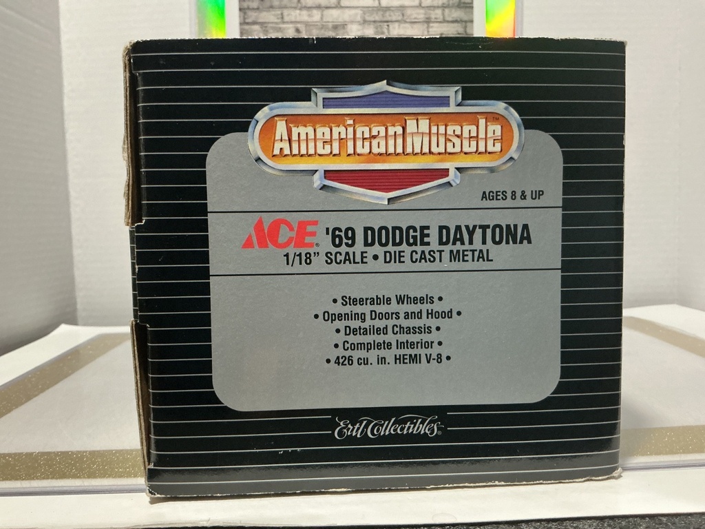 1:18 ERTL ACE HARDWARE ‘69 DODGE DAYTONA #00 image