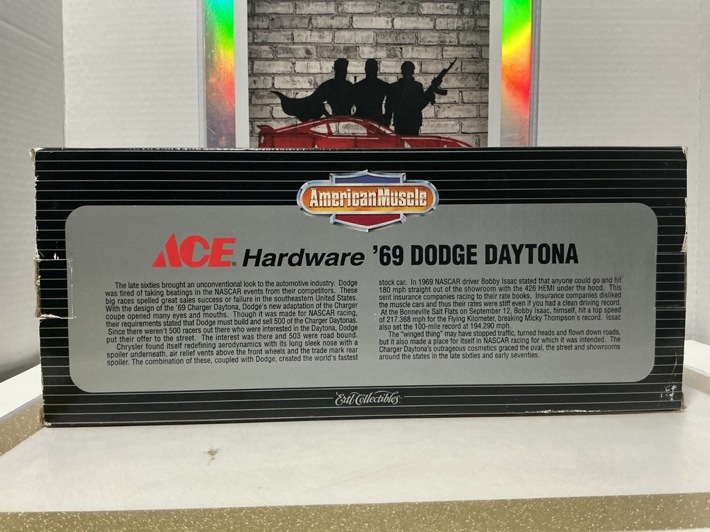 1:18 ERTL ACE HARDWARE ‘69 DODGE DAYTONA #00 image