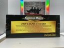 1:18 ERTL 1969 C.O.P.O. CAMARO 10TH ANNIVERSARY SILVER ON BLACK image