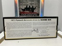 1:18 ERTL MOPAR PERFORMANCE PARTS SOX AND MARTIN 1971 BARRACUDA image