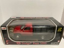 1:18 ANSON DODGE RAM 3500 RED/BLACK ON GREY image