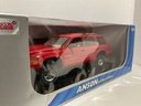 1:18 ANSON DODGE DURANGO RED ON TAN image