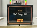 1:18 1963 DODGE 330 RED ON RED image