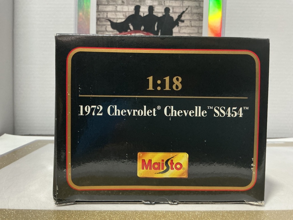 1:18 MAISTO SPECIAL EDITION 1972 CHEVROLET CHEVELLE SS454 image
