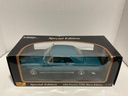 1:18 MAISTO 1965 PONTIAC GTO HURST EDITION BLUE ON BLUE image