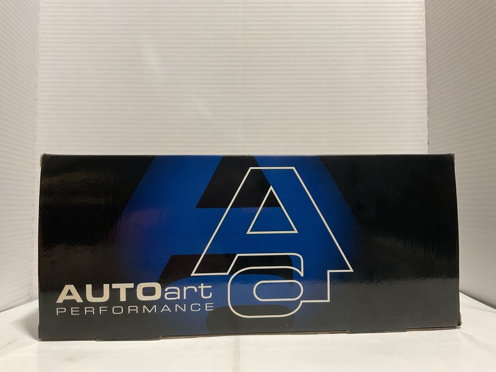 1:18 AUTO ART SALEEN MUSTANG S351 CONVERTIBLE YELLOW ON BLACK image