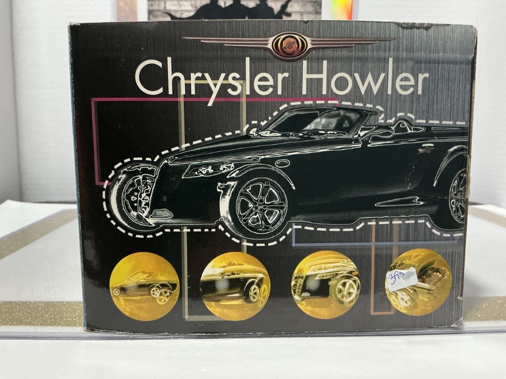 1:18 MOTORMAX DIECAST METAL & PLASTIC ORANGE ON BLACK [PLASTIC DAMAGE] image