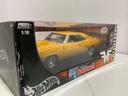 1:18 HOT WHEELS TEAM BAURTWELL FUNKMASTER FLEX YELLOW ON YELLOW/BLACK image