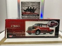 1:24 MOTORMAX FORD F650 SUPER CREWZER RED ON TAN image