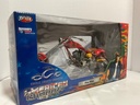 1:10 JOY RIDE AMERICAN CHOPPER FIRE BIKE RED image