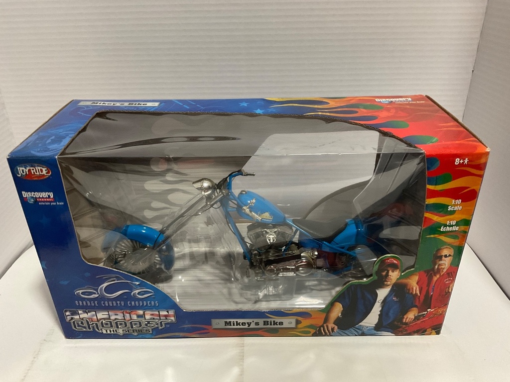 1:10 JOY RIDE AMERICAN CHOPPER MIKEY’S BIKE BLUE image