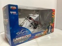 1:10 JOY RIDE AMERICAN CHOPPER BLACK WIDOW RED image