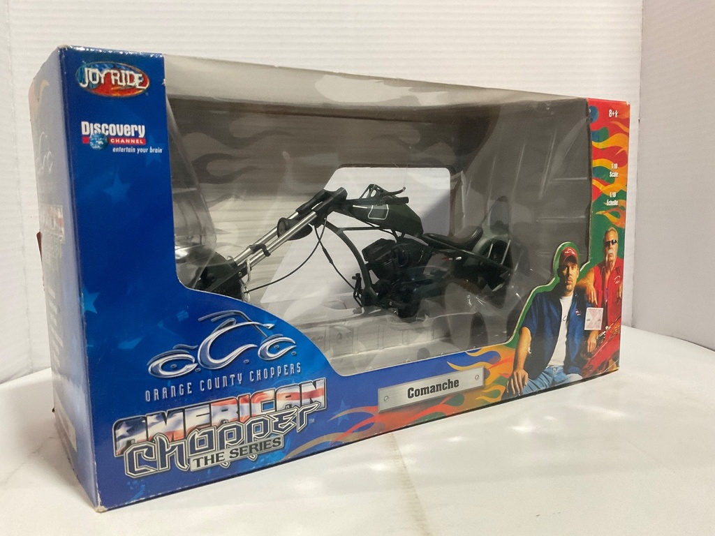 1:10 JOY RIDE AMERICAN CHOPPER COMANCHE BLACK image