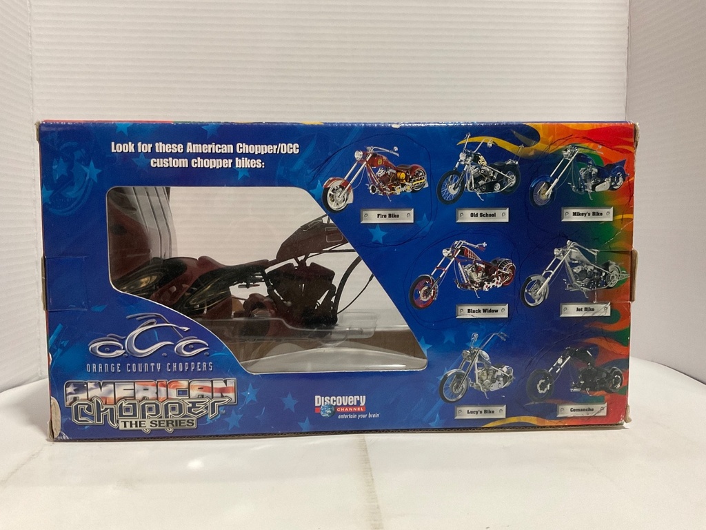 1:10 JOY RIDE AMERICAN CHOPPER COMANCHE BLACK image