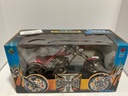 1:10 MUSCLE MACHINES WEST COAST CHOPPERS JJO4-10-02 RED/SILVER FLAMES image
