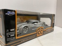 1:18 JADA 2009 CORVETTE STINGRAY CONCEPT SILVER ON BLACK image