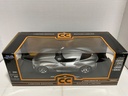 1:18 JADA 2009 CORVETTE STINGRAY CONCEPT SILVER ON BLACK image