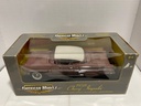 1:18 AMERICAN MUSCLE MEMORIES 1958 CHEVY IMPALA DUSTY ROSE/CREAM image