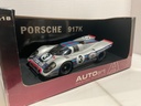 1:18 AUTO ART RACING DIVISION PORSCHE 917K SILVER *NO PLASTIC COVER image
