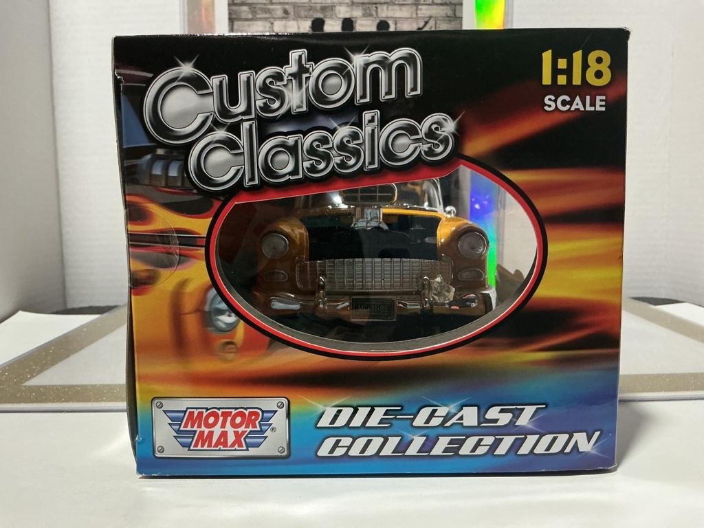 1:18 MOTORMAX CUSTOM CLASSICS 1955 CHEVY BEL AIR image