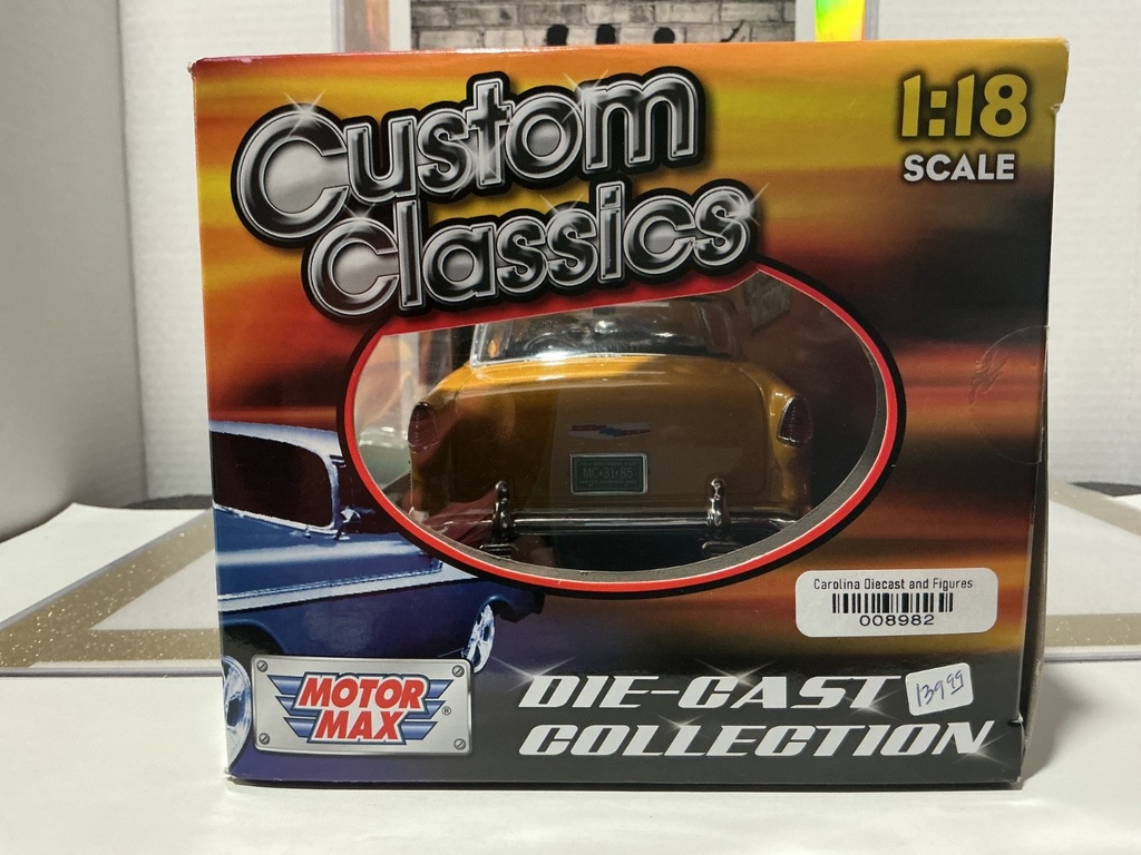 1:18 MOTORMAX CUSTOM CLASSICS 1955 CHEVY BEL AIR image