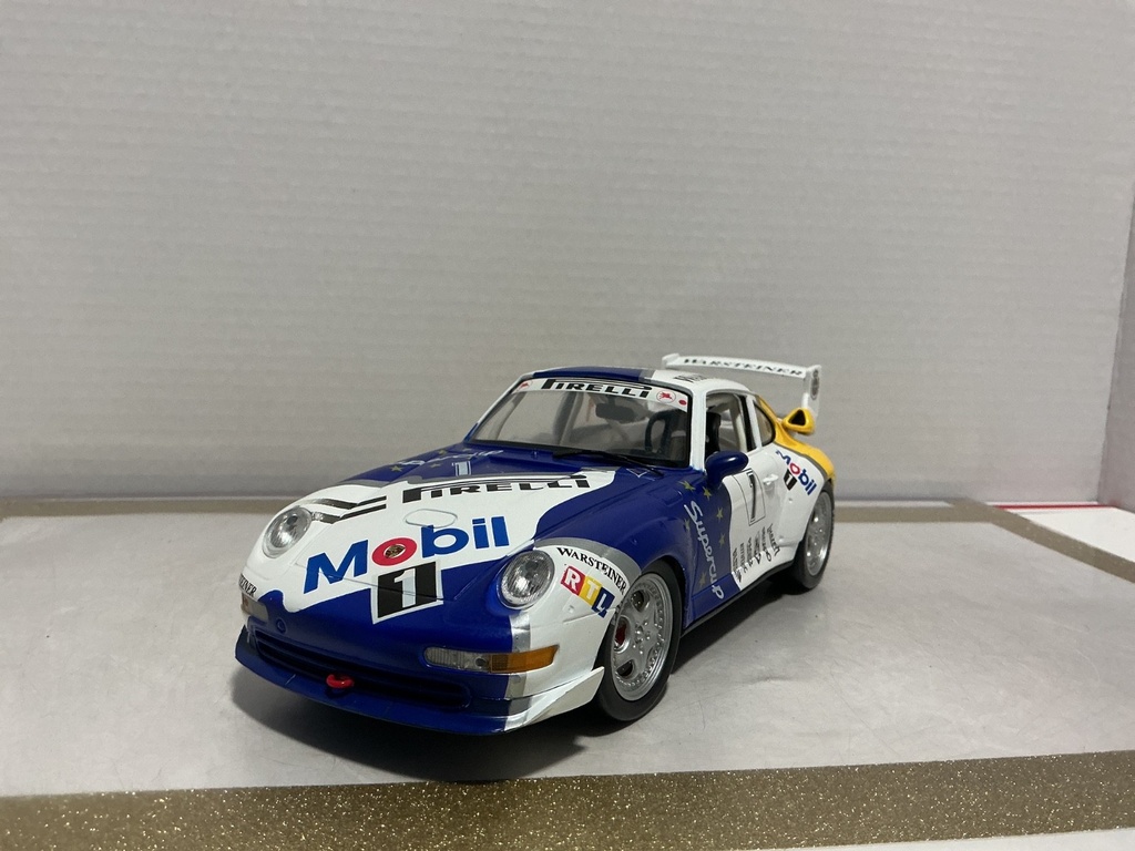 1:18 ANSON PORSCHE 911 GT2 WARSTEINER #1 image