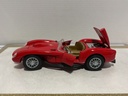 1:18 HOTWHEELS 1958 FERRARI 250 TESTA ROSSA RED ON TAN image