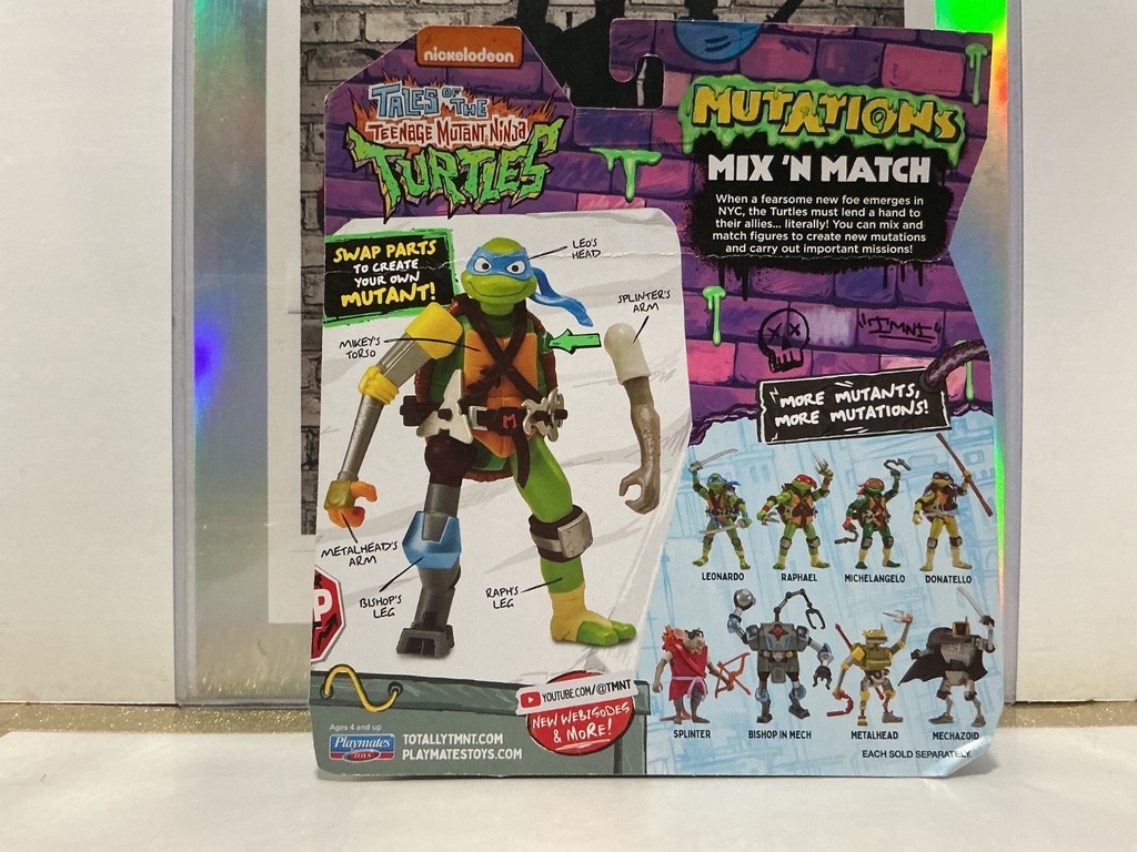 TALES OF THE TEENAGE MUTANT NINJA TURTLES - MUTATIONS MIX’NMATCH MECHAZOID image