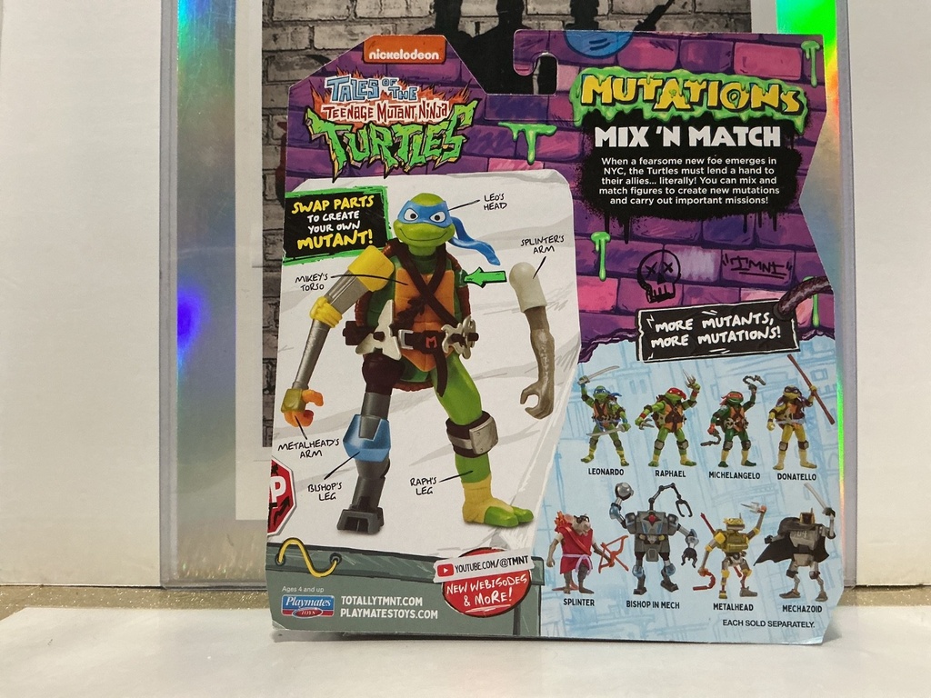 TALES OF THE TEENAGE MUTANT NINJA TURTLES - MUTATIONS MIX’NMATCH MICHELANGELO image