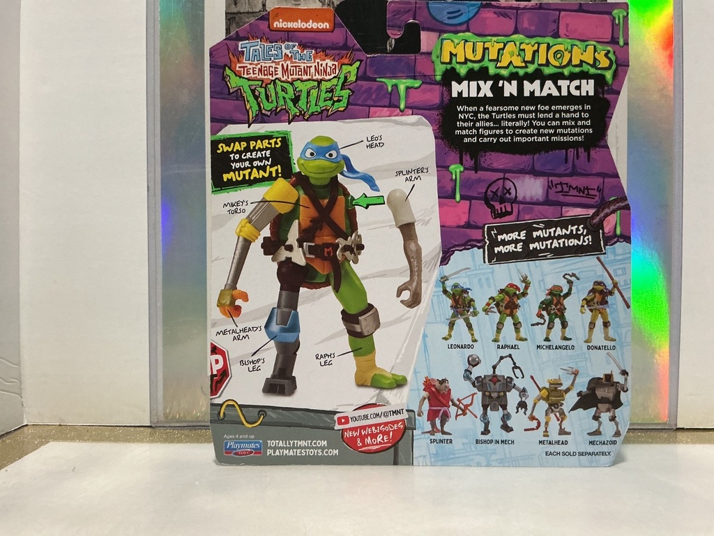 TALES OF THE TEENAGE MUTANT NINJA TURTLES - MUTATIONS MIX’NMATCH LEONARDO image