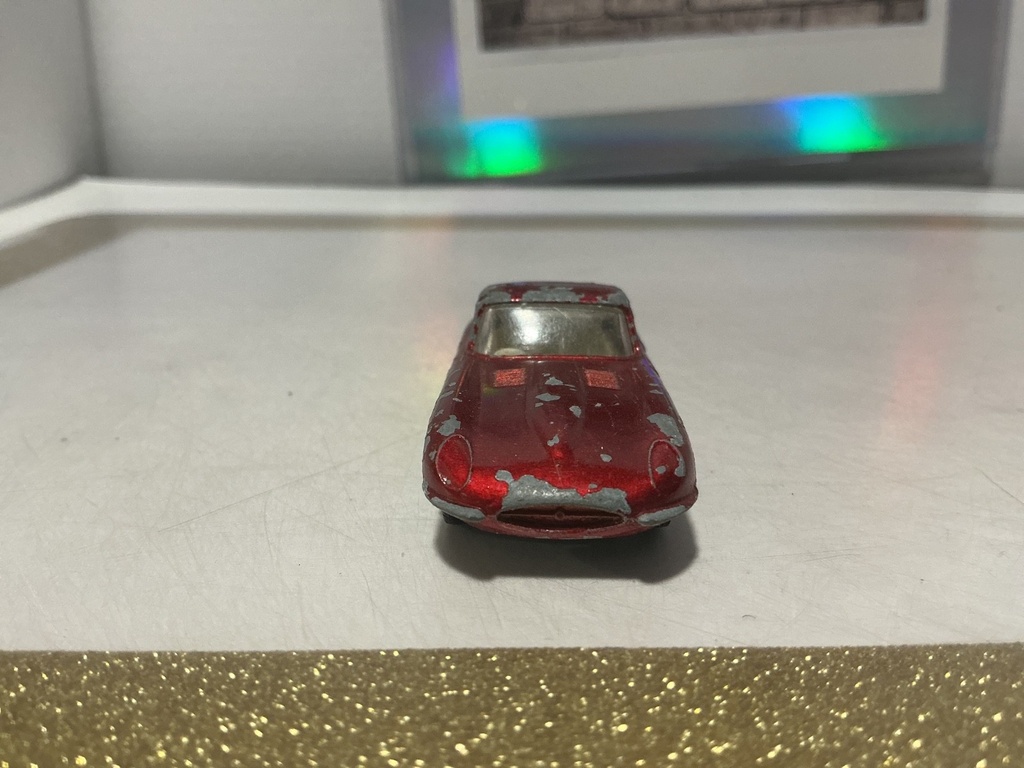 1/64 1962 MATCHBOX E TYPE JAGUAR MADE IN ENGLAND - LESNEY PRODUCT image