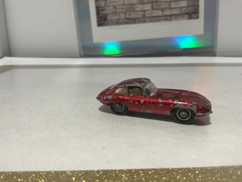1/64 1962 MATCHBOX E TYPE JAGUAR MADE IN ENGLAND - LESNEY PRODUCT image