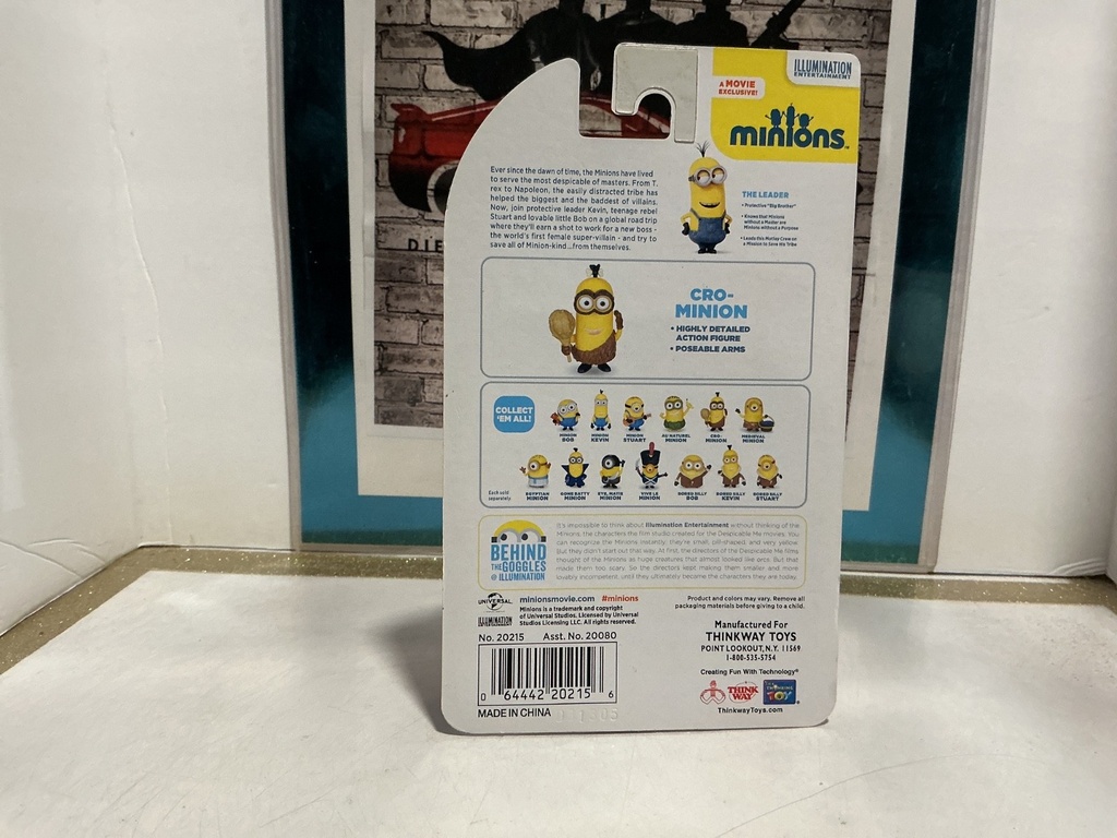 MINIONS MOVIE - 4-INCH CRO-MINION  B3 image