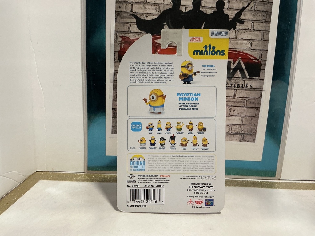MINIONS MOVIE - 4-INCH EGYPTIAN MINION  B3 image